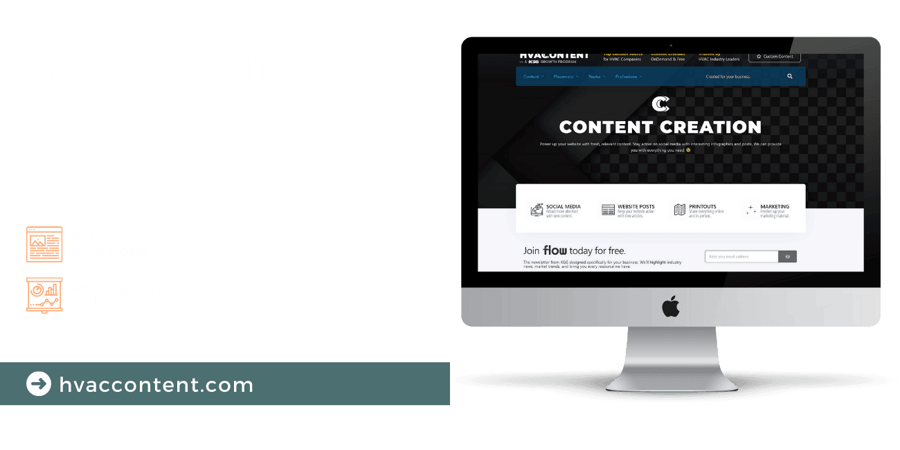 content slide